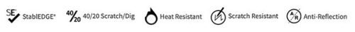 LP8000   Germanium DLC Coated LWIR Protective Windows - CISopto