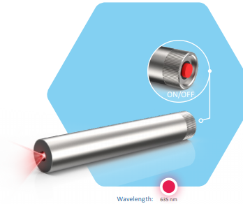 ZAT    Battery-operated laser with line, point or cross projection - NEW - Alrad